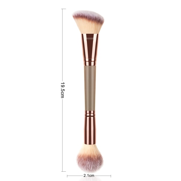 Dobbelte makeupbørster Sunmostar