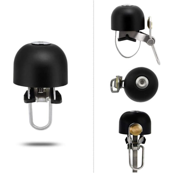 Cykelklocka Högt, klassisk cykelklocka black