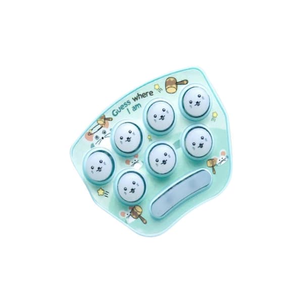 Mini Whack-A-Mole Spill Nøkkelring LED Elektroniske Minnespill For Barn Voksne-Bra