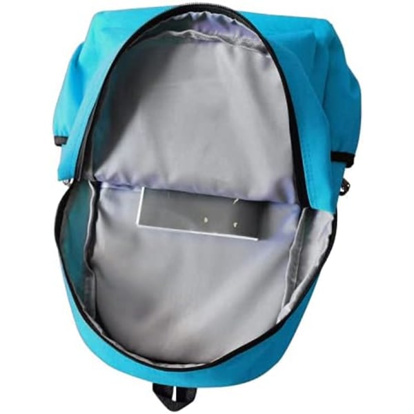 Reseryggsäck Laptop Ryggsäck Multipurpose Blå ryggsäck för kvinnor Flygbolag godkänd NO:2