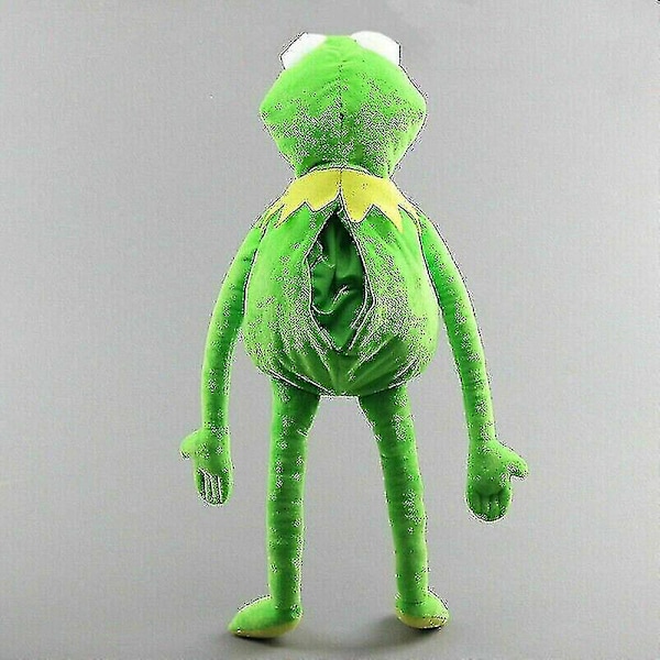 70cm Kermit The Frog Hånddukke Helkroppsmuppet Sesamgate