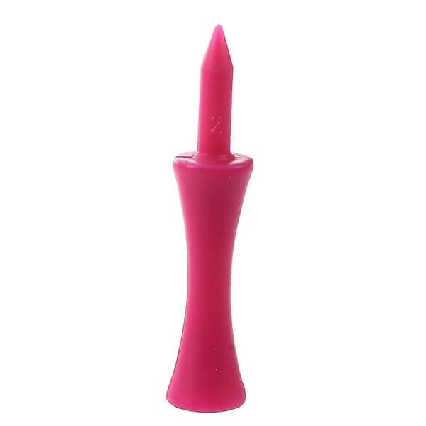 100 stk. Golf Tee Overlays Varm Rosa T Sn006 60mm