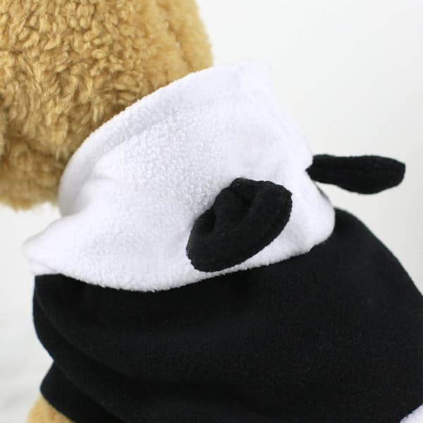 Husdjur Höst Och Vinterkläder, Panda Baby Svarta Och Black M