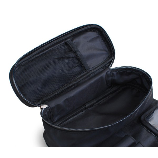 Sammenleggbar veske for profesjonelle reiser for sminkekoster grey
