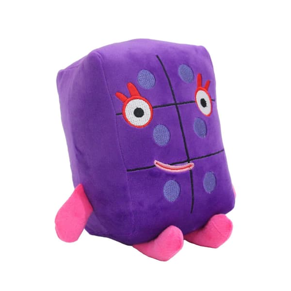 Numberblocks pehmolelut 1-10 Numero pehmolelu nukke lapsille 6.0