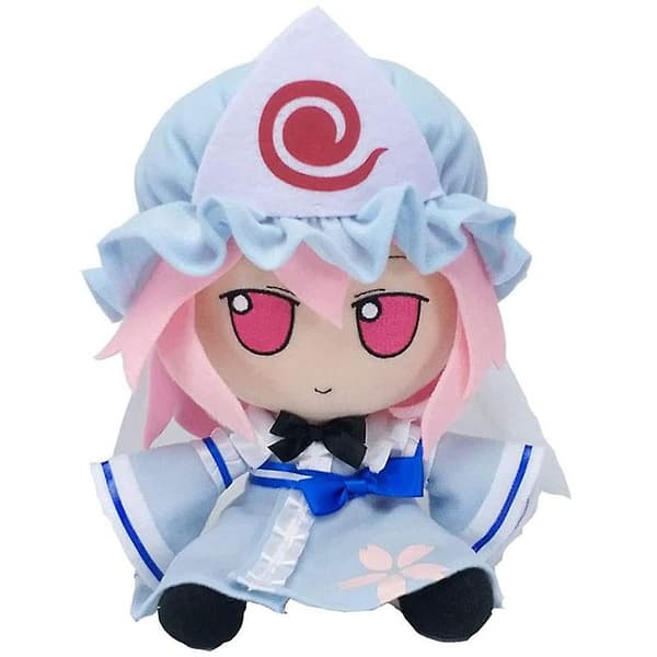 Touhou Project Game Plush Toy Stuffed Cartoon Doll Blue