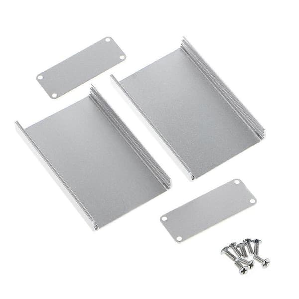 Aluminiumprojektlåda Kapsling Elektronisk DIY Instrumentlåda 80x50x20mm