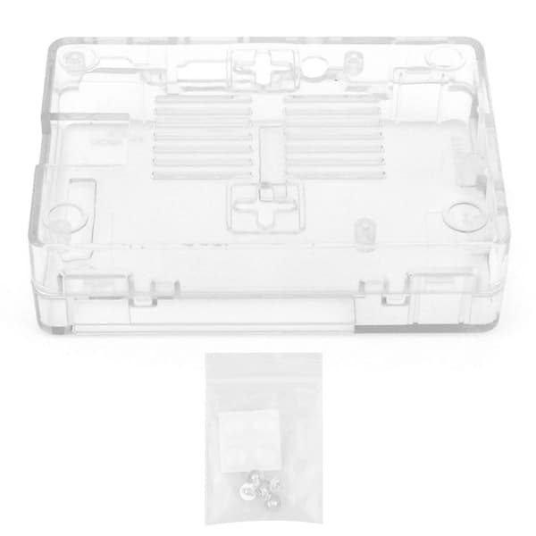 Huurtunut läpinäkyvä suojakotelo lisävaruste Raspberry Pi 3B 3B+ -malliin
