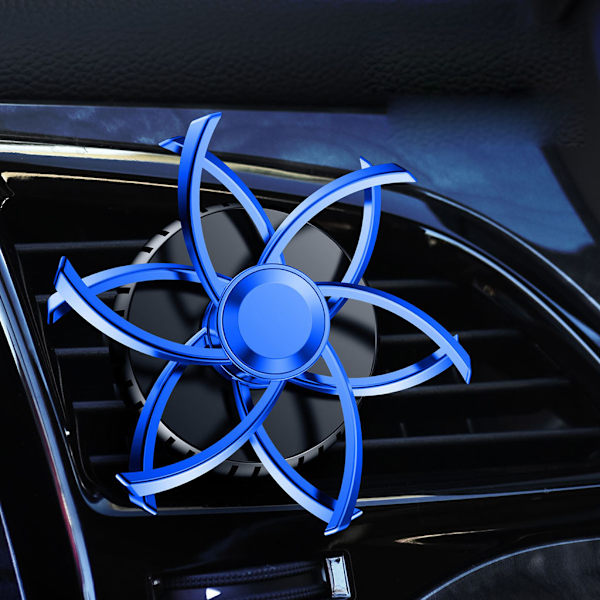 Automotive Luftutlopp Doftklämma Eterisk Oljespridare Dekor Bil Aromaterapi Ventilationsklämmor för bekväm körning Red
