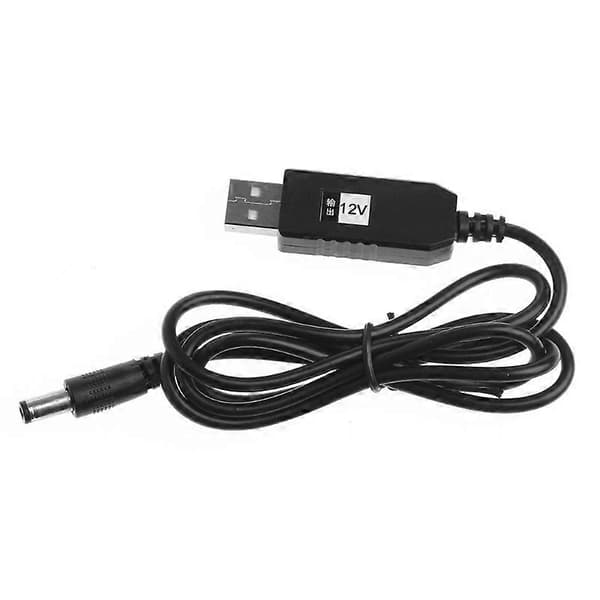 USB 5V - 12V askelmuunnin jännitesäädinlinja 2.1x5.5mm