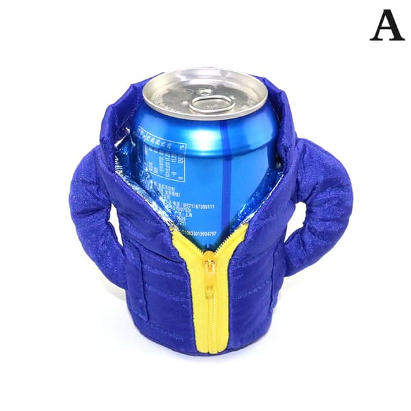 Dubbellagers bärbar kylväska Beer Soda Cold Jacket A