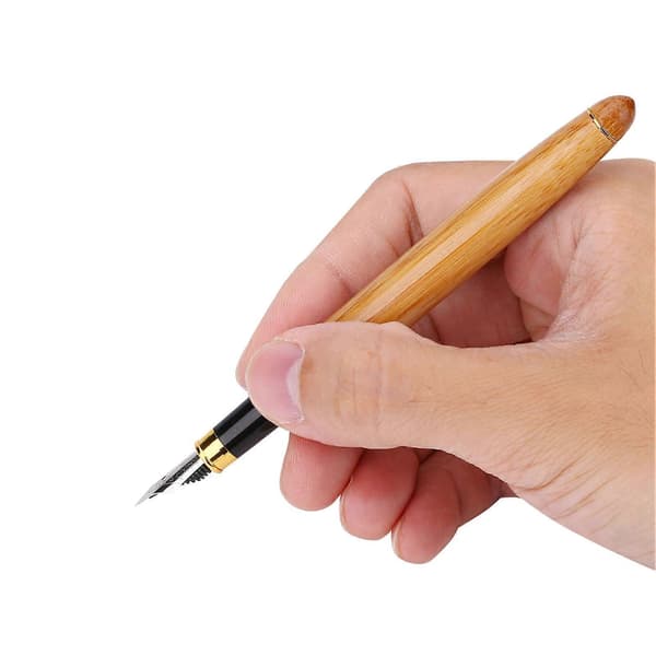 Kalligrafi kunstpen bred stubspids skrift gotisk arabisk kursiv (0,7 mm)