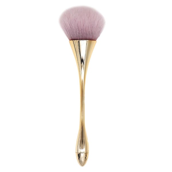Stor sminkekost Sminkekost for stor dekning Blandet multifunksjonell sminkekost Dlosd Large Powder (gull) 1 stk Style3