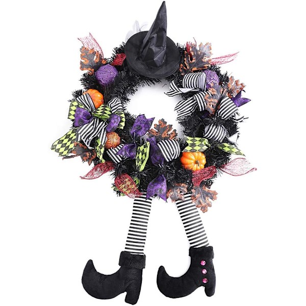 Halloween krans ytterdørsdekorasjon festdekorasjon