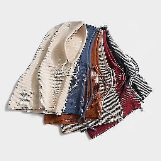 Varm Hette Skjerf Strikket Hette Skjerf Hijab For Vinter