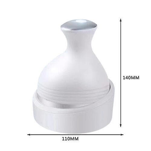 USB Head Body Hårbotten Massager Vibration Elektrisk Spa Borste Cat Pet Massage Tool White