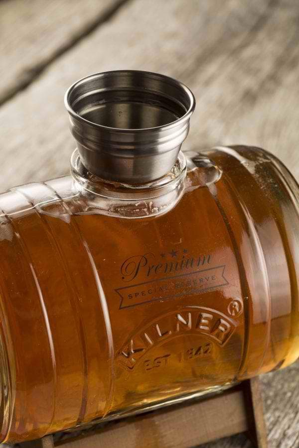 Glastunna liggande med tappkran - Kilner® transparent