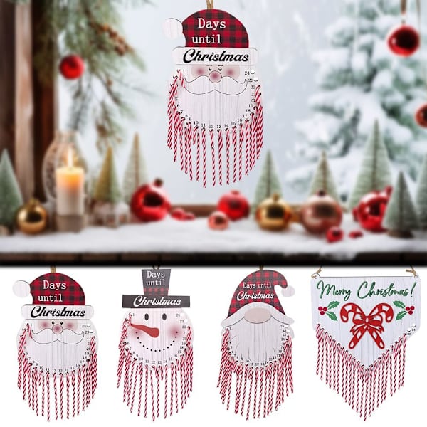 Juletræspynt Adventskalender SKJÄGGSKÄGG Beard
