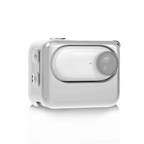 för GO3/3S Kamera Silikonfodral Multifunktionella Sportkamera Skyddstillbehör Vit