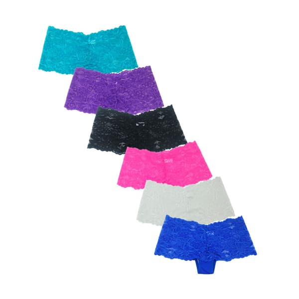 6 kpl hipster-alushousuja, 6 eri väriä! MultiColor S