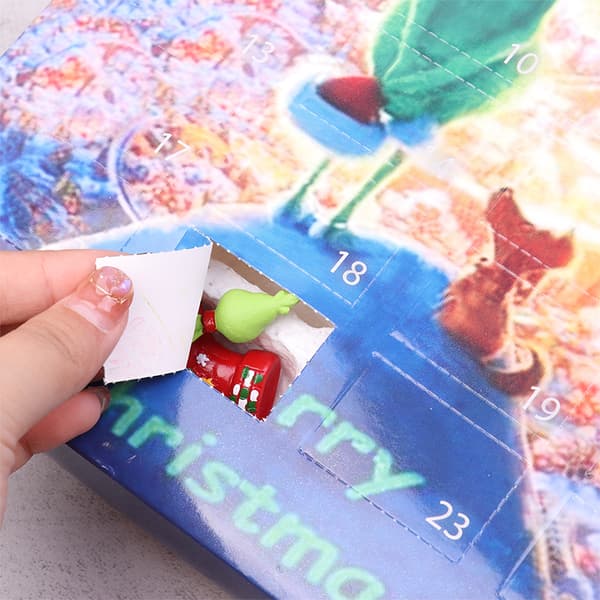 24st Halloween Doll Advance Calendar Blind Box Present A20.5*20.5*4cm