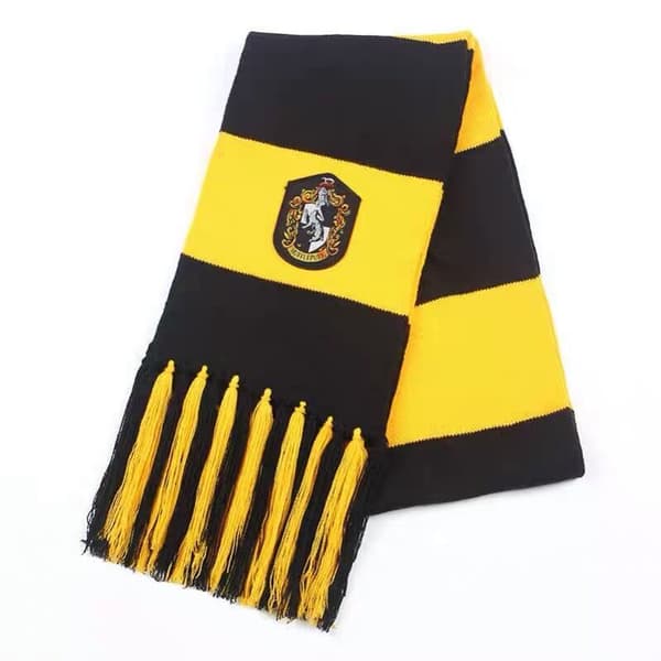 Harry Potter-skjerf med dusker cosplay-kjole - Hedge Patch