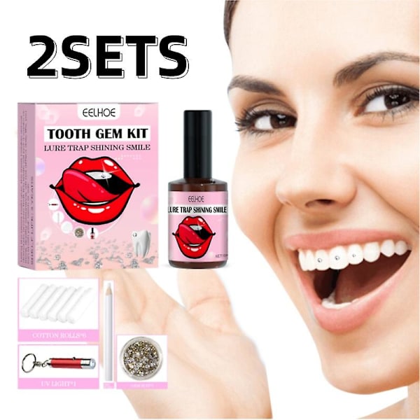 1-2 sæt tandsmykker 1set