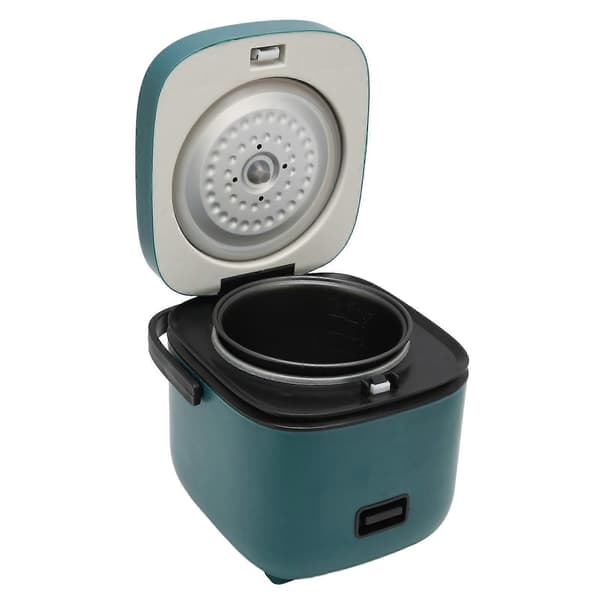 Mini riskoker 1,2L 200W Multifunksjon Nonstick innergryteputer Humanisert håndtak Elektrisk riskoker