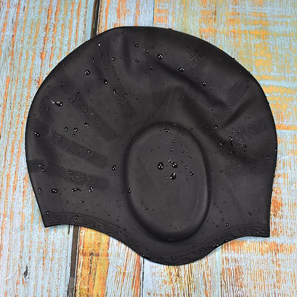 Höga elastiska cap för vuxna Black
