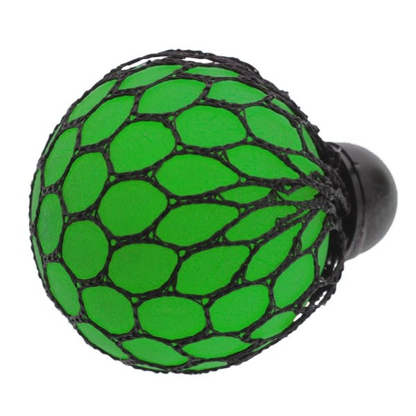 2-Pakning Stressball Squeeze Brain Ball Stress Relax Klemmeball 7,5cm multicolor