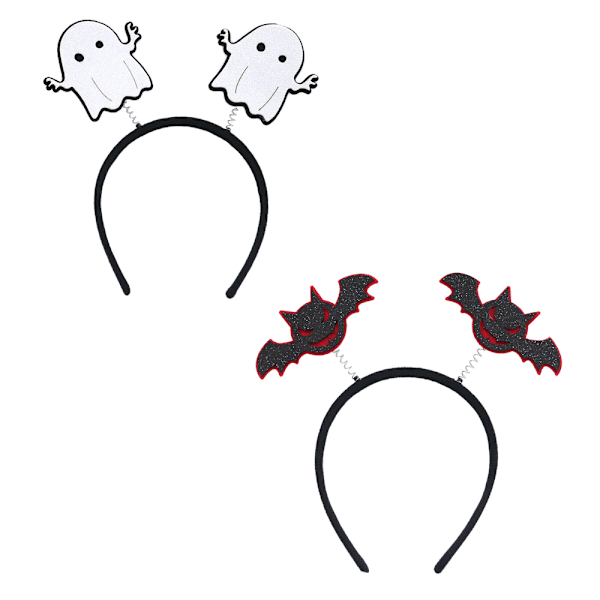 Halloween Edderkop Spøgelse Græskar Hårbøjle Djævel Pandebånd style 2