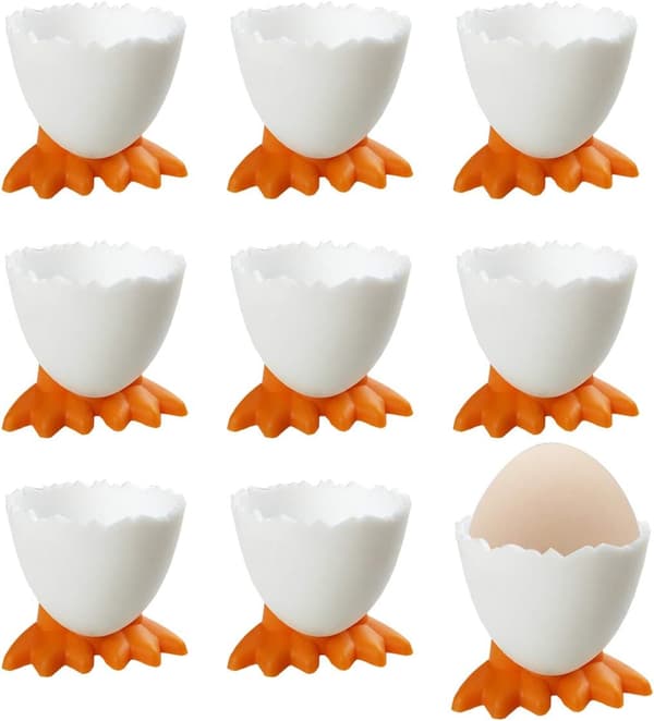 Äggkopp, 10 stycken roliga äggkoppar Äggkopp Äggkopp Original Äggkopp