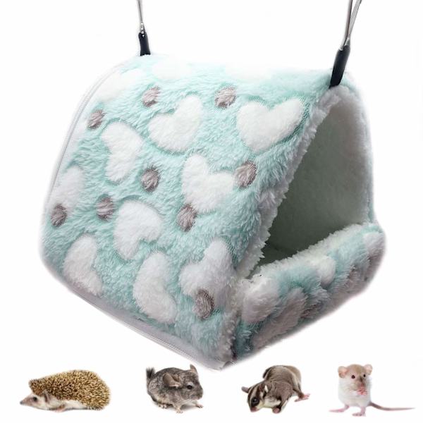 Gnagare Sova Plysch Litet Hus Hamster Hängmatta Toy Bed House