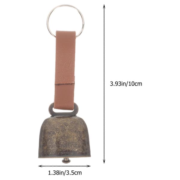 Utomhus liten klocka, liten klocka hänge, utomhus koklocka, anti-förlorad husdjursklocka, klockprydnad