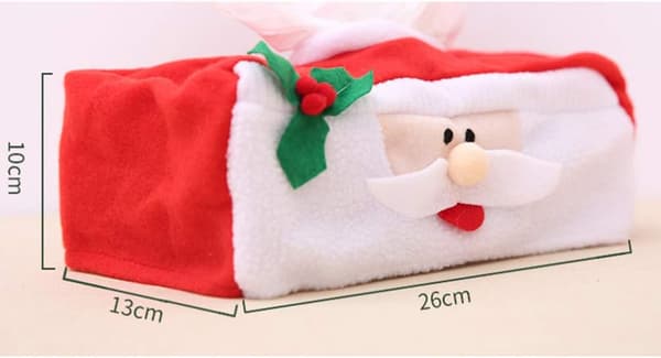 2 deler julefilt vevboks Xmas vevholder