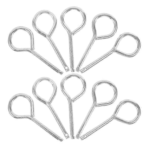100 stk. brandslukkerlåsstift i rustfrit stål, udskiftningssikkerhedsstift, forsyning - God