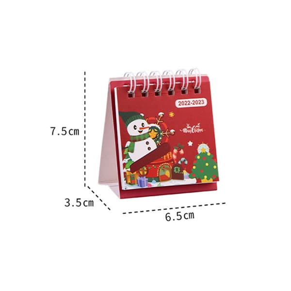Julnedräkningskalender Adventsbordskalender GUL Yellow