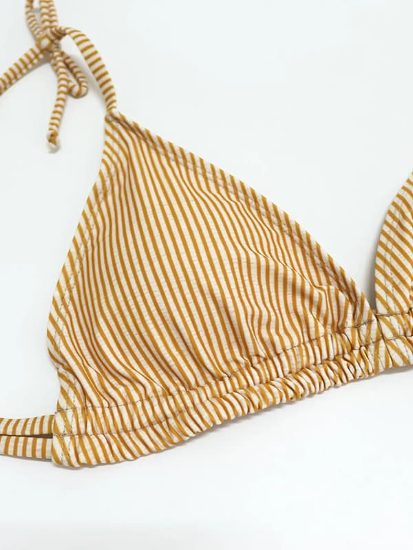 Sexig hög midja bälte Bikini Set Beach Baddräkt