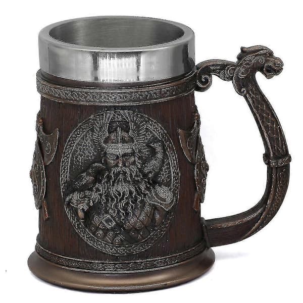 Viikinki Thor Mjolnir Oluttuoppi Odin Pikari 590 ml