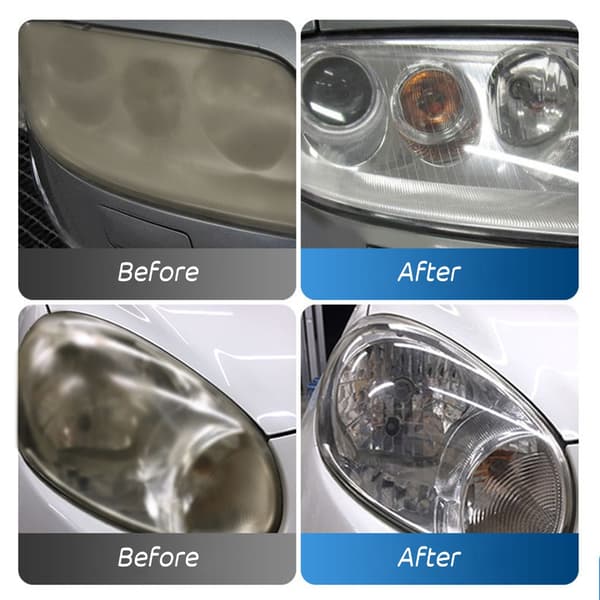 Reparationssæt til bilforlygter DIY Light Repair Kit Gendan oxidation null - Wipes
