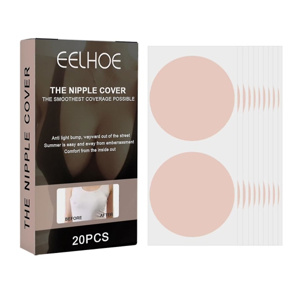 Invisible Breast Patch Självhäftande mjukt cover för kvinnor