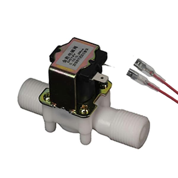 12V/24V 1/2'' Innløp Vann Solenoidventil Magnetisk Vannkontrollventil Enkel Bruk