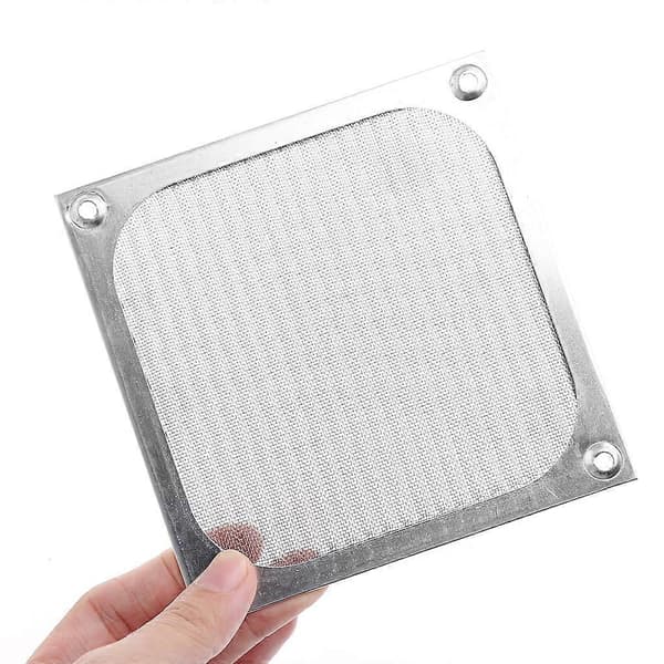 1 kpl PVC-tuulettimen pölysuodatin PC-pölytiivis kotelo tietokone 80 mm verkko musta
