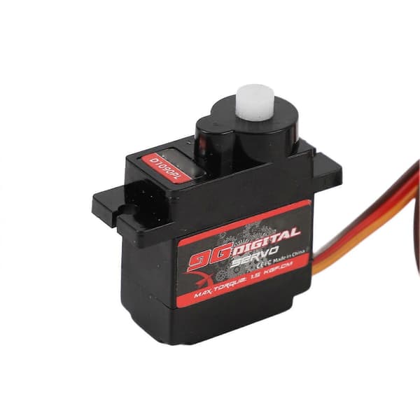 3 stk. RC Servo Lett Høy Torsjon Rask Respons RC Bil Servo for Fastvinget RC Fly RC Robot DC 4.8 til 6V