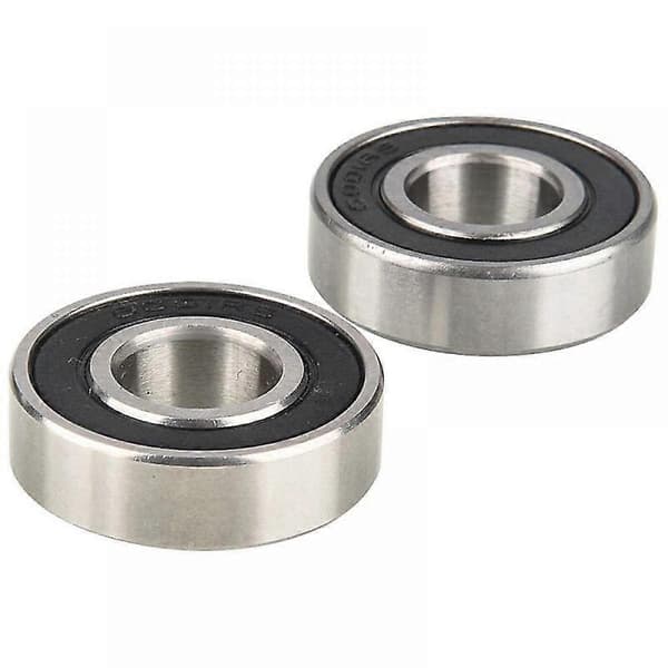 4st 6001-2rs Dubbeltätade Kullager 12mmx28mmx8mm Kolstål