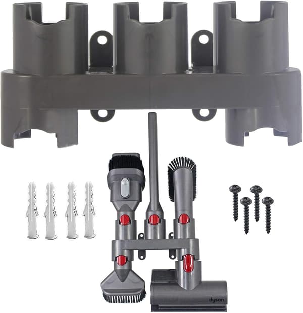 Väggmonterad verktygsförvaringshållare för Dyson V7 V8 V10 V11 dammsugare