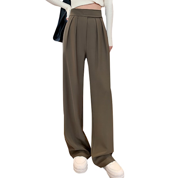 Dame Kurvet Pasform Gabardine Bootcut Bukser