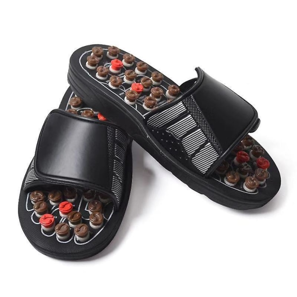 Zonterapi Shiatsu-tofflor Justerbara massagesandaler med Shiatsu-tofflor främjar blodcirkulationen 38-39