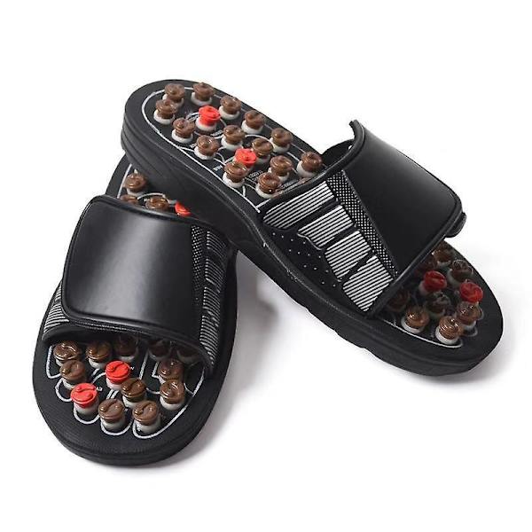Zonterapi Shiatsu-tofflor Justerbara massagesandaler med Shiatsu-tofflor främjar blodcirkulationen 40-41