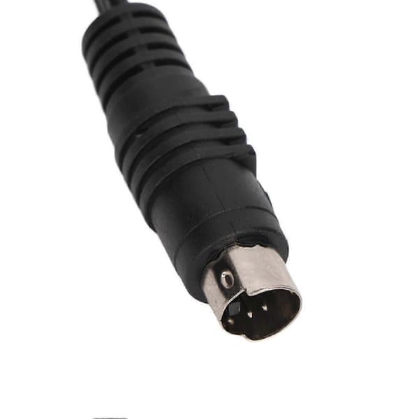 MINI DIN 4PIN til 3RCA Kabel Professionel 4-benet Mini Din S Video til 3 RCA Kabel til DVD TV HDTV VCR CD-afspiller 4.9ft